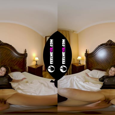 VR180 Trinity Free Tries To Catch A Real Orgasm But She Is Too Excited FeelmeVR vr porn video