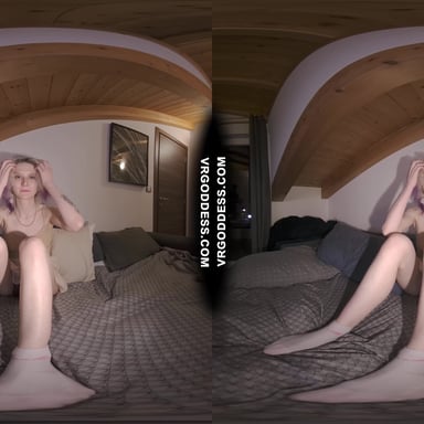 Spinner Ingrida Masturbating With A Thick Dildo Rfo Cumming Hard VRgoddess vr porn video