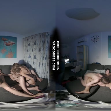 Vacation Nights Lesbian Party With Pussy Licking Strapon And Hitachi Vibrator VRgoddess vr porn video