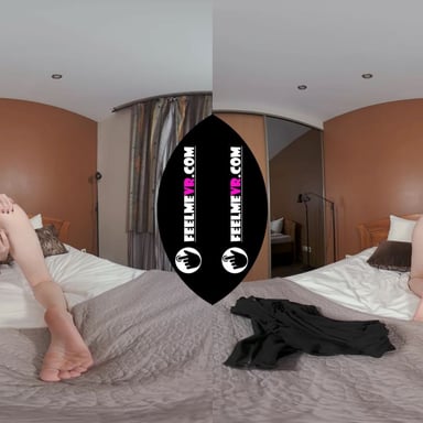 Virtual Reality Big Tits Teenager Lilly Mays Masturbates With A Vibrator FeelmeVR vr porn video