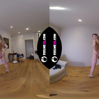 Ruby Big Tits Teenager Nude Casting VR180 Backstage FeelmeVR vr porn video