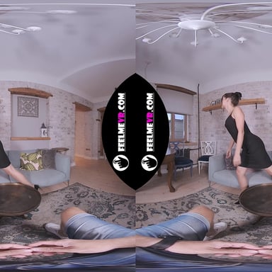 180VR lapdance With Super Sexy Brunette Francheska FeelmeVR vr porn video
