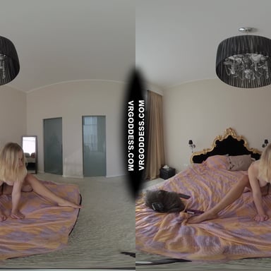 Lesbian Sex Strapon Fucking Sucking Layla With Miss Pussycat VRgoddess vr porn video