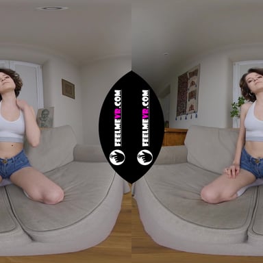 Polyna Perfect Teenager Virtual Reality Solo Masturbation 180VR FeelmeVR vr porn video