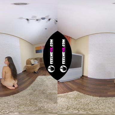 Aisedora 18yo School Student Poses Naked Casting 3D 180VR Backstage FeelmeVR vr porn video