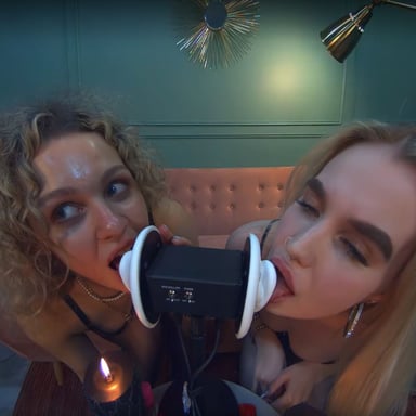 Vortex Project ASMR. Two Girls Will Purr in Your Ears Dreamcam vr porn video
