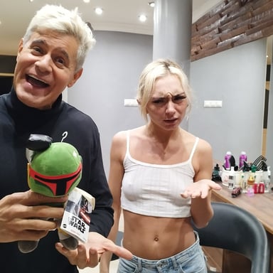 CHLOE TEMPLE PART ONE - PERFECT BODY BLONDE SPIT ROASTED by MONSTER COCKS NERDS Immoral Family vr porn video
