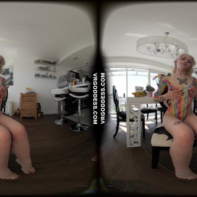 Fresh 18yo Blonde Alice Stuffing Her Tight Pussy With Bananas And Fingers Dvp Dpp Gaping VRgoddess vr porn video