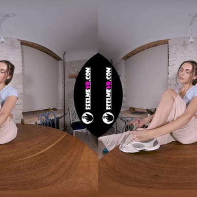 180VR Video With Naked Supermodel Francheska On The Table FeelmeVR vr porn video