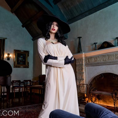 Resident Evil Village Lady Dimitrescu (A Porn Parody) Lexi Luna VRConk vr porn video