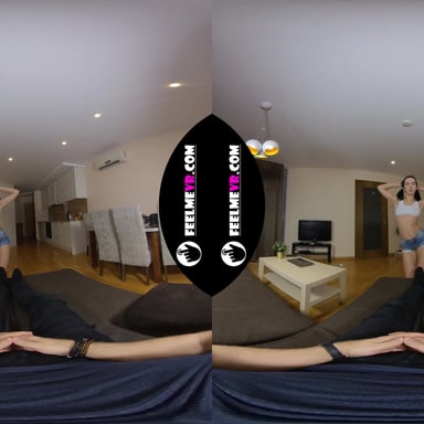 Natasha Shows Her Big Pussy In Professional Lapdance VR180 FeelmeVR vr porn video