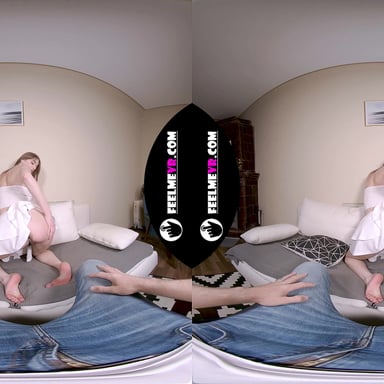 Virtual Reality Striptease With New Sexy Long Legs Model Mary Moon FeelmeVR vr porn video