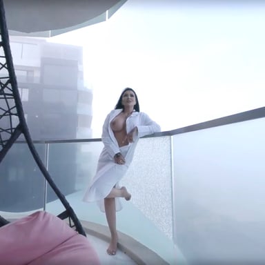 Mistress Kennya - BDSM Vacation Fantasy Episode 4 Balcony Tease HouseOfLust vr porn video