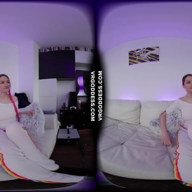 Adele Using A Dildo And Vibrator To Masturbate VRgoddess vr porn video