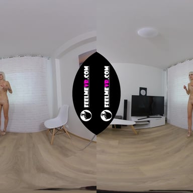 Andromeda First Nude Casting VR180 Backstage FeelmeVR vr porn video
