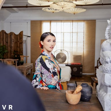 Gentle Blowjob with Maya Woulfe BlowVR vr porn video
