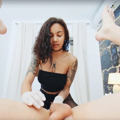 PEGGED 4 - Columbian Teen's Strap On Fuck Lisa Cruz FemdomFantasyVR vr porn video
