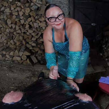 Burglar in House - April Productions Mistress April April Movie Productions vr porn video