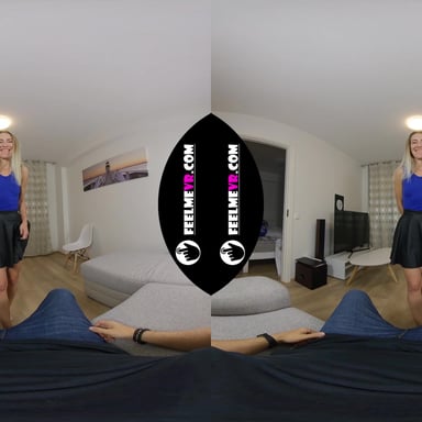 Jane Bond Small Tits Babe Sexy Lapdance 3D Striptease FeelmeVR vr porn video