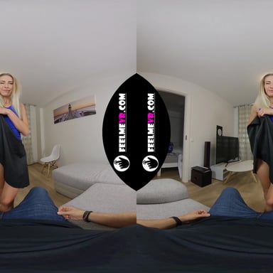 Jane Bond Small Tits Babe Sexy Lapdance 3D Striptease FeelmeVR vr porn video