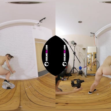 Sanija First Nude Virtual Reality 3D Video interview FeelmeVR vr porn video
