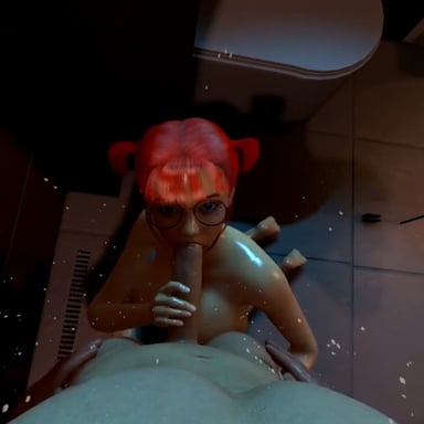 Akiko - Unexpected Shower - PART 1 Pig Bros Productions vr porn video