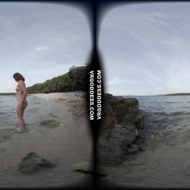 On Vacation With Mira Masturbating And Getting Off On A Tropical Beach In Italy VRgoddess vr porn video