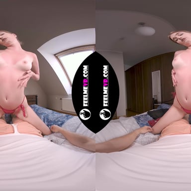 Virtual Reality Lapdance With Sexy Long Legs Teen Mary Moon FeelmeVR vr porn video