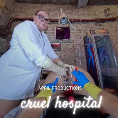 Nurse Korola uses patient underground Korola Mistress April April Movie Productions vr porn video