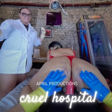 Nurse Korola uses patient underground Korola Mistress April April Movie Productions vr porn video