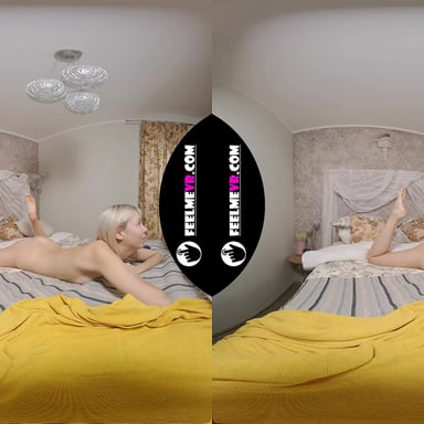 VR180 Nude Pohotosession Backstage With Blonde Teen Nico FeelmeVR vr porn video