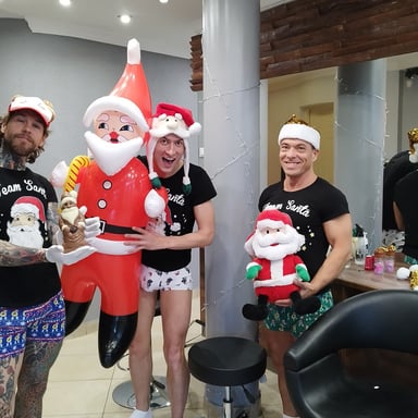 SANTA's SNEAKY WIFE in MONSTER COCK GANGBANG pov porn