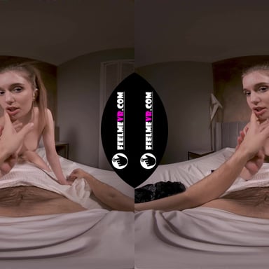180vr Sexy Fashion Model Mary Moon Cream Massage FeelmeVR vr porn video
