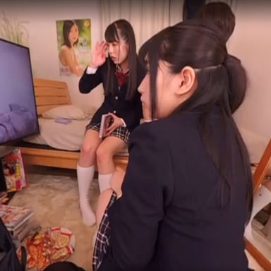 Watching Porn With Three Hot Girls P1 SODCreate vr porn video