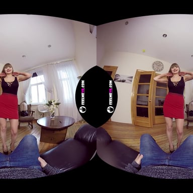 Natalie Russ Strip Special For You 180vr FeelmeVR vr porn video