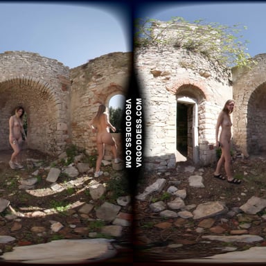 Kayaking And Hiking Nude On An Abandoned Italian Island On Vacation With Kristina Emmux Rebeka Ruby VRgoddess vr porn video
