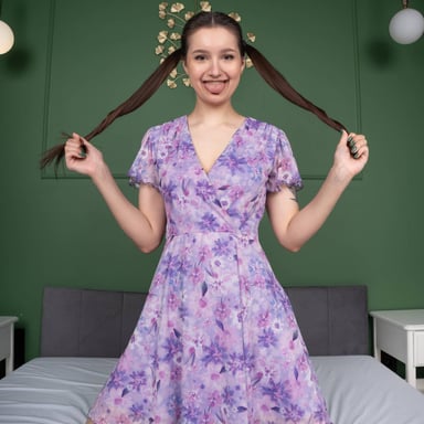 Rainbow Dildo Stretches Cute And Busty Alisa Horakova BaberoticaVR vr porn video