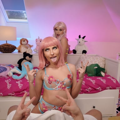 Barbies - But Not Blonds Asandra Sun LillyBellaVR vr porn video