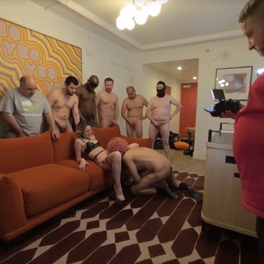 Behind the Scenes Clips from Sweet Sophia Gangbang Sweet Sophia TadPoleXXXStudio vr porn video