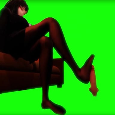 Blue Archive – Rio Footjob With Nylons - PassThrough Lewd FRAGGY vr porn video