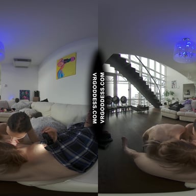 Rebeka Ruby And Bleika Give Lucky Cameraman Double Blowjob Between The Scenes Loves Cumplay MouthCum VRgoddess vr porn video