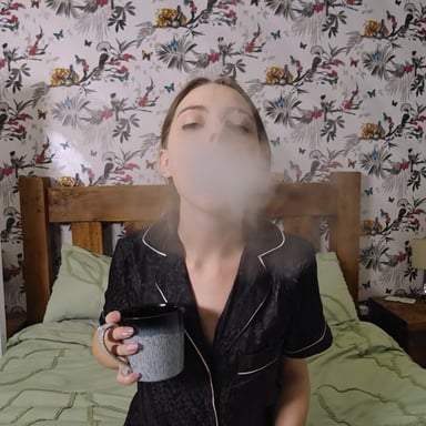 Chloe Toy - Vape in Bed VRSmokers vr porn video