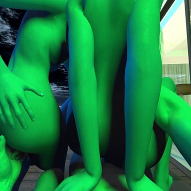 FVR - 24 - Threesome Poolside - Mindy and Lilly - Rework xxx