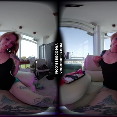 Cheri Tries Fetish Masturbation Pussy Pumping And Panty Stuffing Swollen Pussy VRgoddess vr porn video