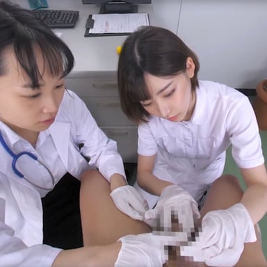 Porn Star Nurse Helped Me With Her Amazing Technique For Semen Testing - Eimi Fukada P1 Eimi Fukada DANDY vr porn video7