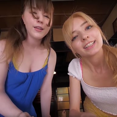 Full Body Licking And Cowgirl Position While Blonde Beauty's Blue Eyes Stare At You P1 DANDY vr porn video