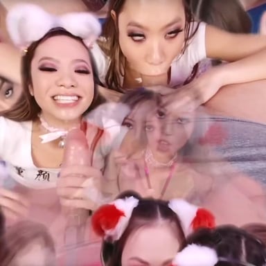 Porn Addict Cum 4 Asians [VR PMV] VRhythm vr porn video