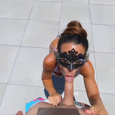 Oiled up Stripper is here to please Miss Lexa vr porn video