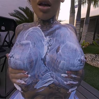 Creamy Tits Lauren Brock StripzVR vr porn video