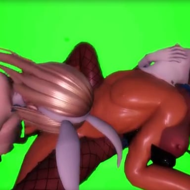 Blue Archive – Asuna & Karin Double Pleasure - PassThrough Version (A XXX Parody) vr porn video